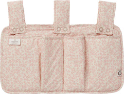 Noppies Boxopbergtas Botanical - Opberger babyspeelgoed - Biologisch katoen - Misty Rose