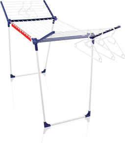 Leifheit Pegasus 200 Solid - Droogrek 20 m drooglengte met 5 windvaste hangers - Wit