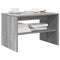 vidaXL - Tv-meubel - 60x40x40 - cm - bewerkt - hout - grijs - sonoma - eikenkleurig
