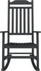 vidaXL - Tuinligbed - Zwart - 65x84x114 - cm - HDPE