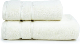 The One Towelling - Badhanddoek Zero Twist 60 x 110 cm - Zacht en sneldrogend - Ivoor