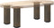 vidaXL - Salontafelpoten - 4 - st - 30-32 - cm - staal - naturel