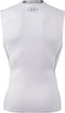Under Armour HG Armour Sporttop - Compressie - Wit - Maat L