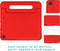 iMoshion Samsung Galaxy Tab S6 Lite (2022) - Kidsproof Backcover met handvat - Rood