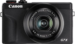 Canon PowerShot G7 X Mark III - Compactcamera 20,1MP 4K Video - Zwart