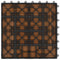 vidaXL - Terrastegels - 30x30 - cm - 1 - m² - HKC - teakkleur - 11 - st