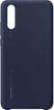 Huawei P20 - Silicon Case - Krasbestendig Schokbestendig - Blauw