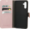 Mobiparts Classic Wallet Case - Samsung Galaxy A13 (2022) 5G - Ruimte voor pasjes - Roze