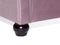 AVALLON - Tweepersoonsbed - Roze - 160 x 200 cm - Fluweel