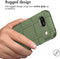 iMoshion Hoesje Geschikt voor Google Pixel 8a Hoesje Siliconen - iMoshion Rugged Shield Backcover - Donkergroen