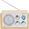 Denver TR-63LW - FM Radio - AM en FM ontvangst - AUX-ingang - Zwart