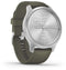 Garmin vívomove Style - Smartwatch - 24/7 gezondheidsmonitoring - Zilver/Groen