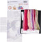 Thea Gouverneur - Borduurpakket met telpatroon - 3019.05 - Voorgesorteerde DMC Garens - Rozen Boeket - Zwart Aida - 24 cm x 34 cm - DIY Kit