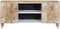 vidaXL - Tv-meubel - 105x33,5x46 - cm - massief - mangohout