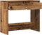 vidaXL - Wandtafel - 89x41x76,5 - cm - bewerkt - hout - oud - houtkleurig