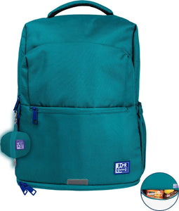 Schoolrugzak Oxford B-Out aqua