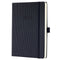 Sigel Conceptum dagagenda - A5 - 2025 - (NL/FR/EN/DU) - zwart - hardcover - SI-C2510