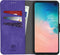 iMoshion Hoesje Geschikt voor Samsung Galaxy S10 Hoesje Met Pasjeshouder - iMoshion Uitneembare 2-in-1 Luxe Bookcase - Paars