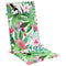 Stoelkussens 2 st hoge rug oxford stof meerkleurig