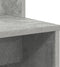 vidaXL - Kaptafel - in - Grijs - Beton - 78,5x37x154,5 - cm - Gelaagd - Hout