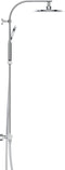 SCHÜTTE MADURA FRESH - Douchesysteem - Regendouche 24 cm - Thermostatische kraan - Chroom