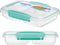 Sistema To Go voorraaddoos met 2 compartimenten Split Minty teal 350ml