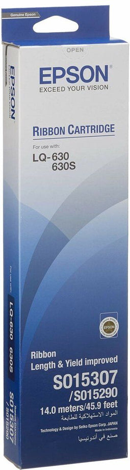 Epson S015307 - Nylon inktcartridge - Zwart (1 stuk)