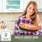 COOCK Quiche Bakvorm - Taartvorm met Antiaanbaklaag 24 cm - Incl. Deegschraper & E-Book