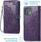 iMoshion Hoesje Geschikt voor Motorola Edge 20 Lite Hoesje Met Pasjeshouder - iMoshion Mandala Bookcase - Paars