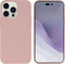 iMoshion Hoesje Geschikt voor iPhone 14 Pro Max Hoesje Siliconen - iMoshion Color Backcover - lichtroze