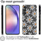 imoshion Hoesje Geschikt voor Samsung Galaxy A54 (5G) Hoesje Siliconen - imoshion Design hoesje - Meerkleurig / Daisy Flower