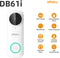 Imou DB61i - Videodeurbel - 5MP 2K+ resolutie - IP65