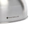 KitchenCraft MasterClass - Smelt Koepel / Burger Deksel - RVS 22.5 x 12 x 16 cm - Zilver
