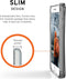 Urban Armor Gear Plyo - Hoesje voor iPhone SE (2020/2022) - Militaire standaard bescherming - Transparant