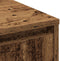 vidaXL - Dressoir - met - LED - - - Oud - Hout - 90x32x75 - cm - Gelaagd - Hout