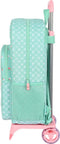 Schoolrugzak met Wielen Glow Lab Pepa Groen (30 x 46 x 14 cm)