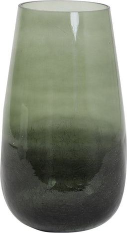 Light&living Vaas Ø23x41 cm PERLY glas olijf groen