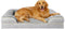 Dutchwide Orthopedisch Hondenkussen XL - Orthopedisch Hondenbed - Waterdicht - Grijs