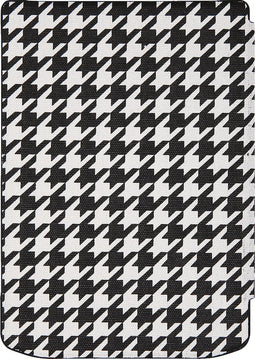 PocketBook | Shell Cover | Beschermhoes | Verse & Verse Pro | Zwart-Wit | Ruiten