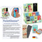 PocketCleaner glasses cleaning cloth, smartphone or tablet cleaning cloth in a plastic case, assorte