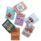 PocketCleaner glasses cleaning cloth, smartphone or tablet cleaning cloth in a plastic case, assorte