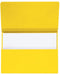 Pocketmap Secolor folio 270gr geel | 50 stuks