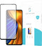 Poco F4 screenprotector - Full Cover - Gehard glas - Zwart - Just in Case