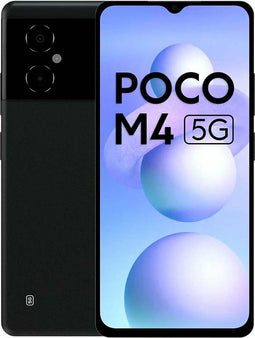 Poco M4 5G, 4GB ram, 64GB opslag Zwart