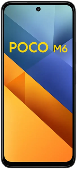 Poco M6, 256GB opslag Zwart