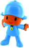 Pocoyo - speelfiguurtje pocoyo open armen - 7 cm - kunststof - Comansi
