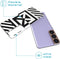 iMoshion Hoesje Geschikt voor Samsung Galaxy S22 Hoesje Siliconen - iMoshion Design hoesje - Transparant / Graphic Stripes