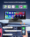 Podofo - Draadloze Carplay Autoradio - 10.26 inch