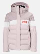 Helly Hansen Jr Diamond Jas - Meisjes Ski Jas - Roze - Maat 140 (10 Jaar)