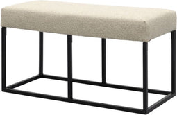 Poef Cuadrado rechthoek 90 - Alpine - Ivory